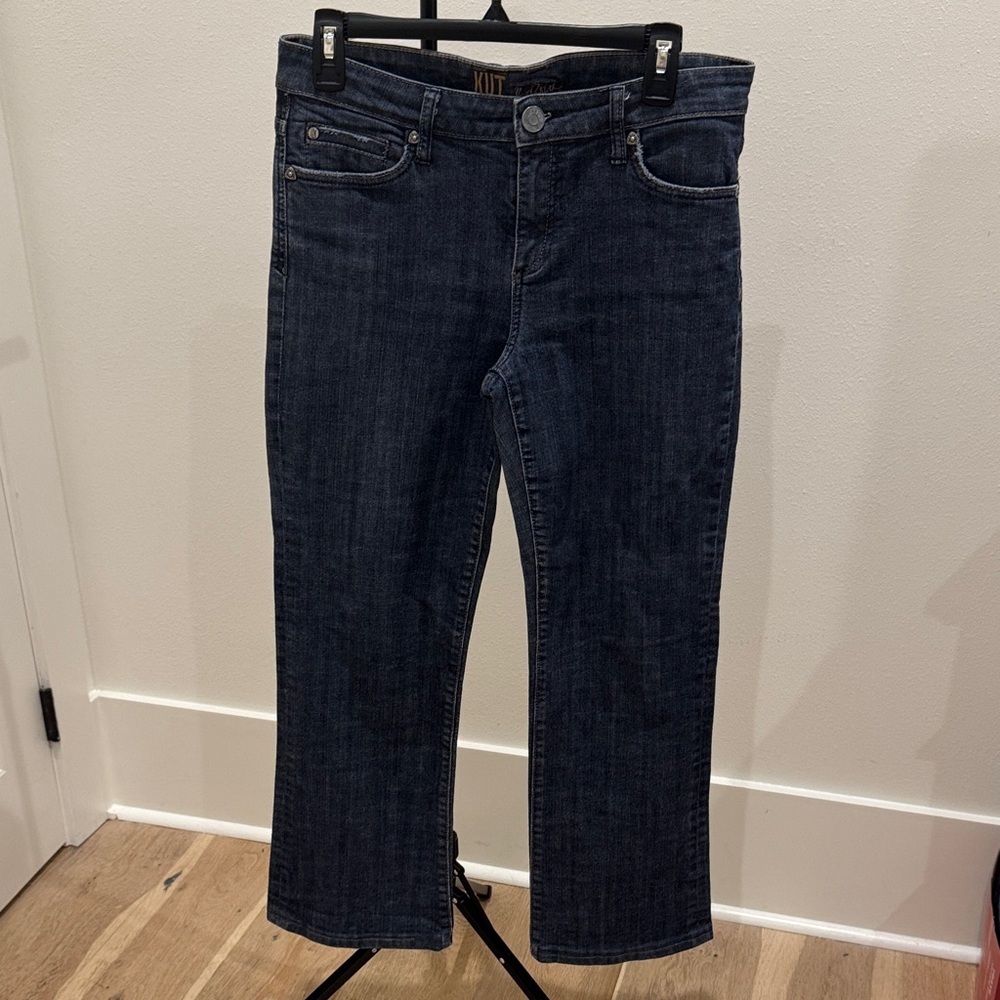 Kut from the Kloth Women's Indigo Straight Leg Jeans